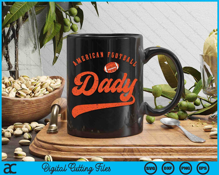 American Football Dady SVG PNG Digital Cutting File American Football Dady SVG PNG Digital Cutting File