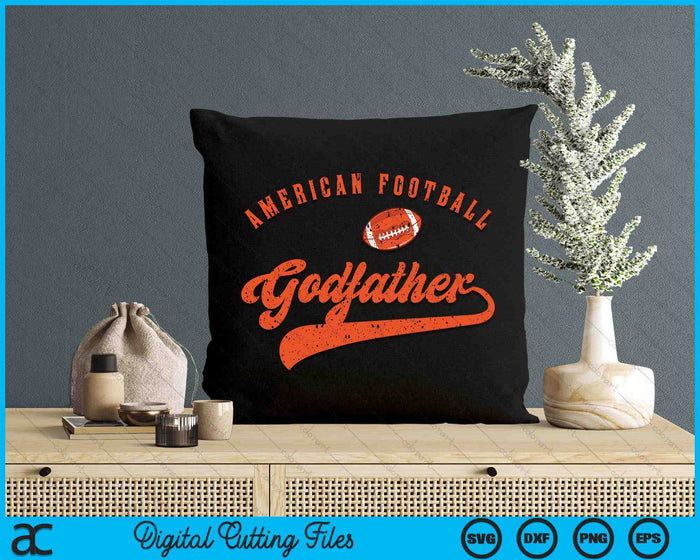 American Football Godfather SVG PNG Digital Cutting File American Football Godfather SVG PNG Digital Cutting File