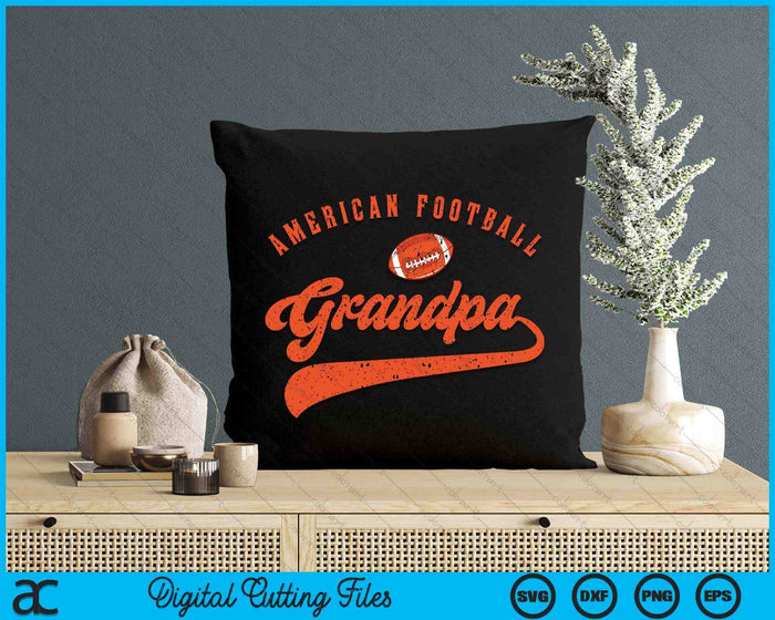 American Football Grandpa SVG PNG Digital Cutting File American Football Grandpa SVG PNG Digital Cutting File