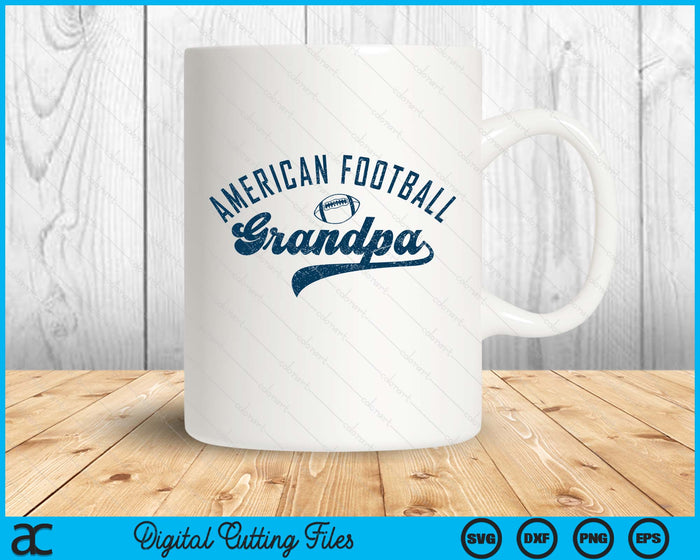 American Football Grandpa Gifts Daddy Father's Day SVG PNG Digital Printable Files American Football Grandpa Gifts Daddy Father's Day SVG PNG Digital Printable Files