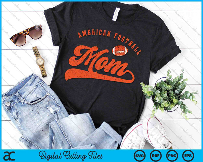 American Football Mom SVG PNG Digital Cutting File American Football Mom SVG PNG Digital Cutting File