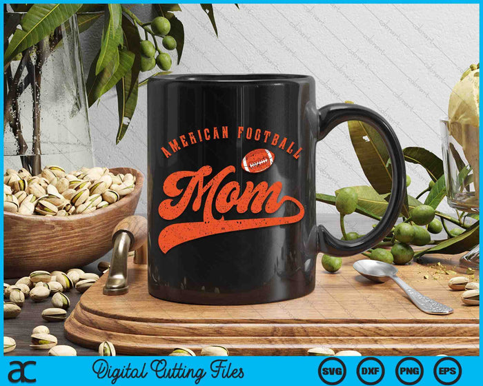 American Football Mom SVG PNG Digital Cutting File American Football Mom SVG PNG Digital Cutting File