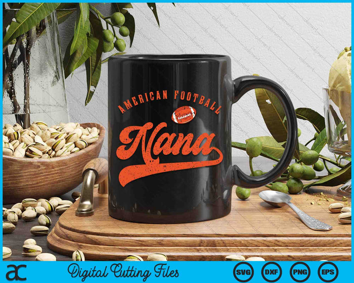 American Football Nana SVG PNG Digital Cutting File American Football Nana SVG PNG Digital Cutting File
