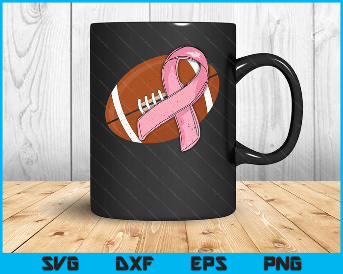 American Football Pink Ribbon Breast Cancer Awareness Sport Lover SVG PNG Digital Cutting Files American Football Pink Ribbon Breast Cancer Awareness Sport Lover SVG PNG Digital Cutting Files
