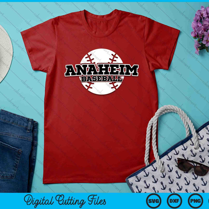 Anaheim Baseball Block Font SVG PNG Digital Cutting Files Anaheim Baseball Block Font SVG PNG Digital Cutting Files
