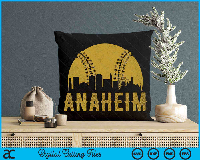 Anaheim Baseball Fan SVG PNG Cutting Printable Files Anaheim Baseball Fan SVG PNG Cutting Printable Files