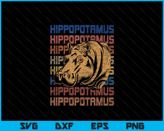 Animal Rights Zookeeper Africa Gift Idea Hippo SVG PNG Digital Printable Files Animal Rights Zookeeper Africa Gift Idea Hippo SVG PNG Digital Printable Files