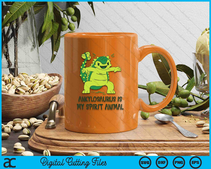 Ankylosaurus Is My Spirit Animal T-Shirt Kawaii Dinosaur SVG PNG Digital Printable Files Ankylosaurus Is My Spirit Animal T-Shirt Kawaii Dinosaur SVG PNG Digital Printable Files