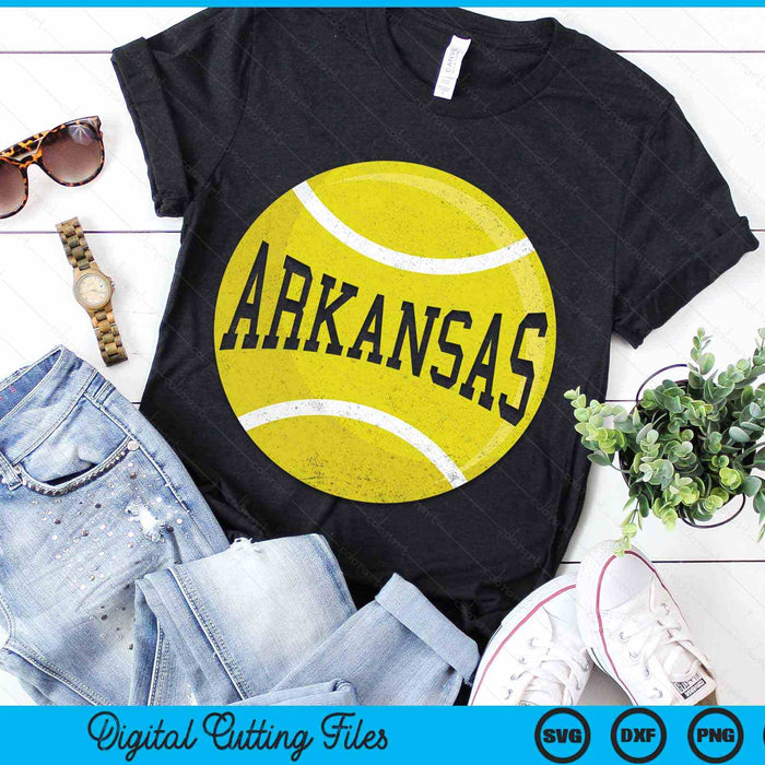 Arkansas Tennis Fan SVG PNG Digital Cutting Files Arkansas Tennis Fan SVG PNG Digital Cutting Files