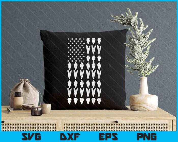 Arrowhead Hunting Collector Usa Flag Hunt Hunter SVG PNG Digital Cutting Files Arrowhead Hunting Collector Usa Flag Hunt Hunter SVG PNG Digital Cutting Files