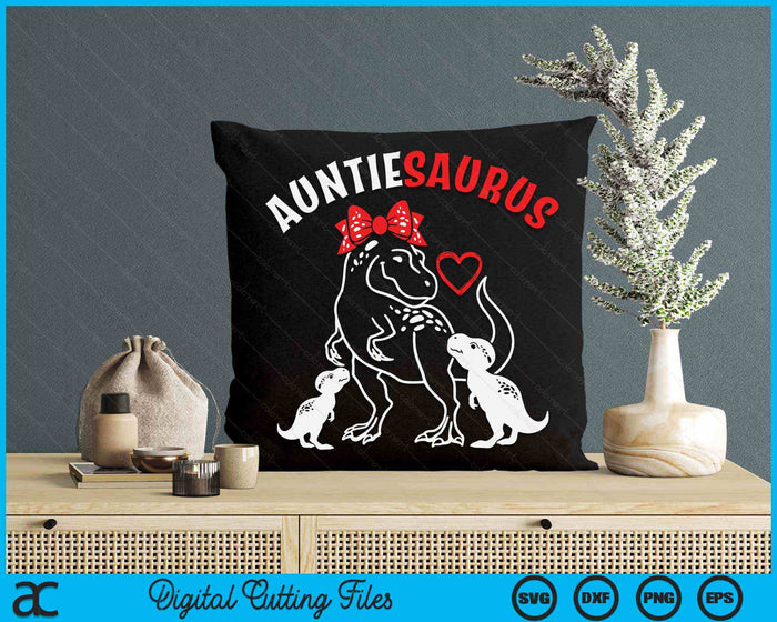 Auntiesaurus Auntie 2 Kids Dinosaur Mother's Day SVG PNG Digital Cutting Files Auntiesaurus Auntie 2 Kids Dinosaur Mother's Day SVG PNG Digital Cutting Files