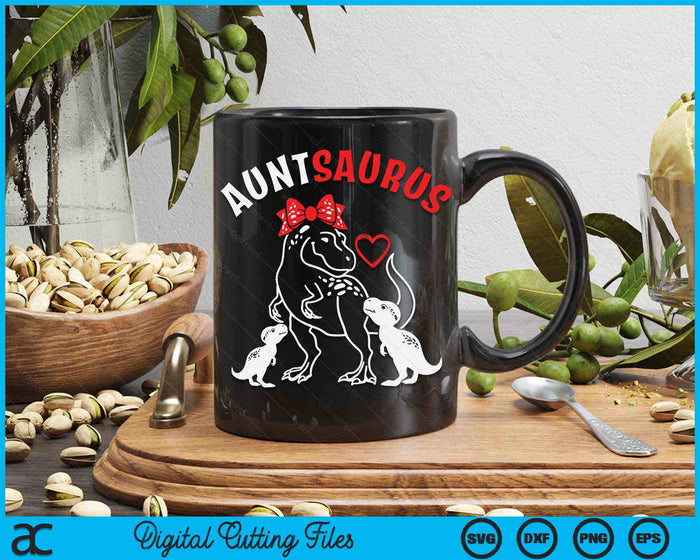 Auntsaurus Aunt 2 Kids Dinosaur Mother's Day SVG PNG Digital Cutting Files Auntsaurus Aunt 2 Kids Dinosaur Mother's Day SVG PNG Digital Cutting Files