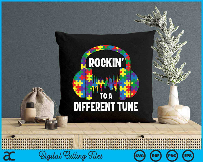 Autism Game Rocking To A Different Tune For Gamer Boys SVG PNG Digital Cutting Files Autism Game Rocking To A Different Tune For Gamer Boys SVG PNG Digital Cutting Files