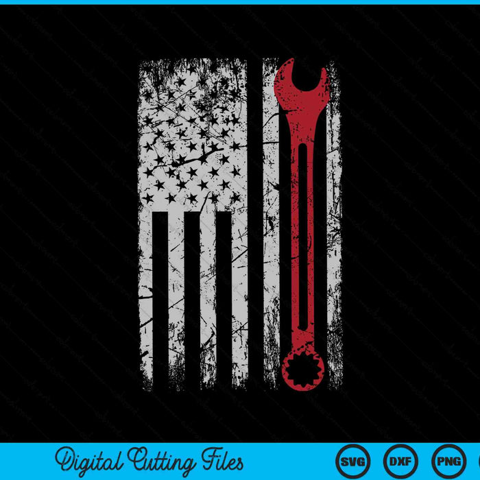Auto reparateur automonteur moersleutel workshop tools SVG PNG snijden afdrukbare bestanden Auto reparateur automonteur moersleutel workshop tools SVG PNG snijden afdrukbare bestanden