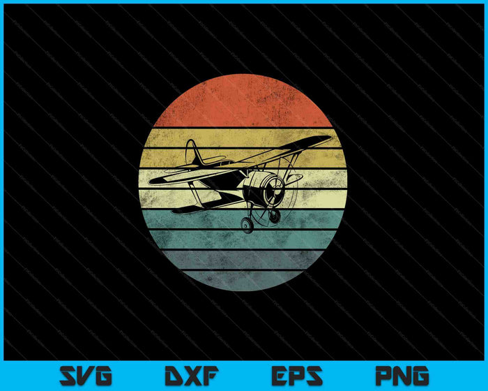 Aviator Pilot Gifts Grappige Retro Bi-Plane Vliegtuig Luchtvaart SVG PNG Digitale Snijbestanden Aviator Pilot Gifts Grappige Retro Bi-Plane Vliegtuig Luchtvaart SVG PNG Digitale Snijbestanden