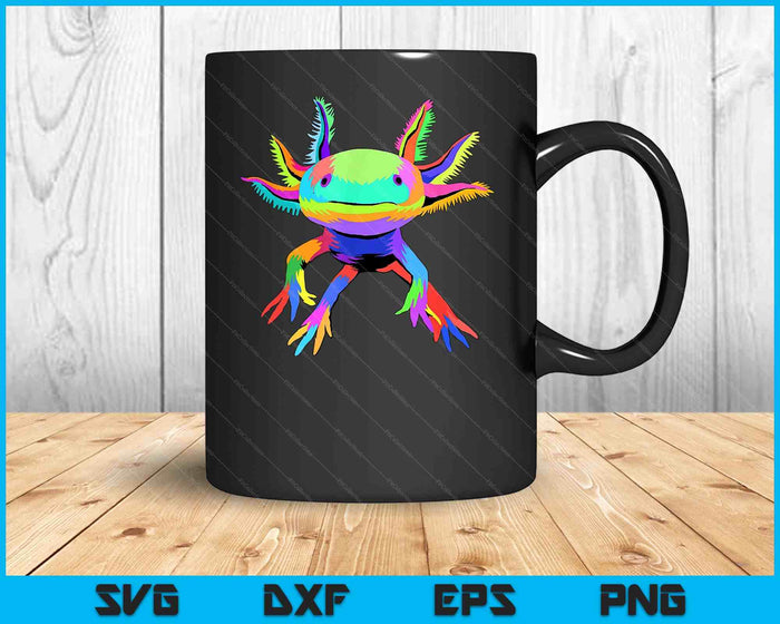 Axolotl Pop Art Axolotl Camisa Animal Axolotl Amante SVG PNG Archivo de Corte Digital Axolotl Pop Art Axolotl Camisa Animal Axolotl Amante SVG PNG Archivo de Corte Digital