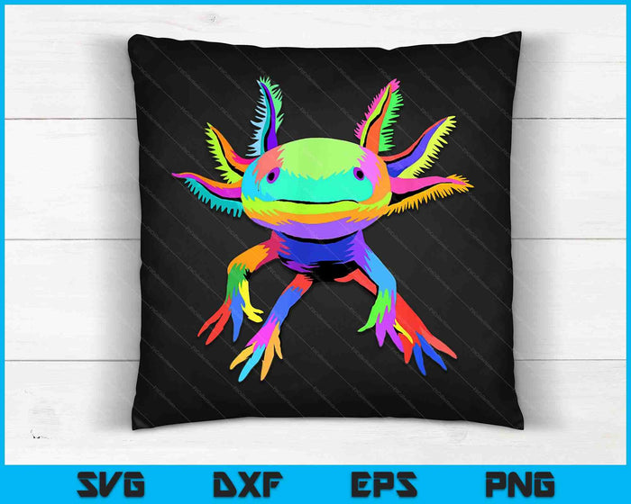 Axolotl Pop Art Axolotl Camisa Animal Axolotl Amante SVG PNG Archivo de Corte Digital Axolotl Pop Art Axolotl Camisa Animal Axolotl Amante SVG PNG Archivo de Corte Digital