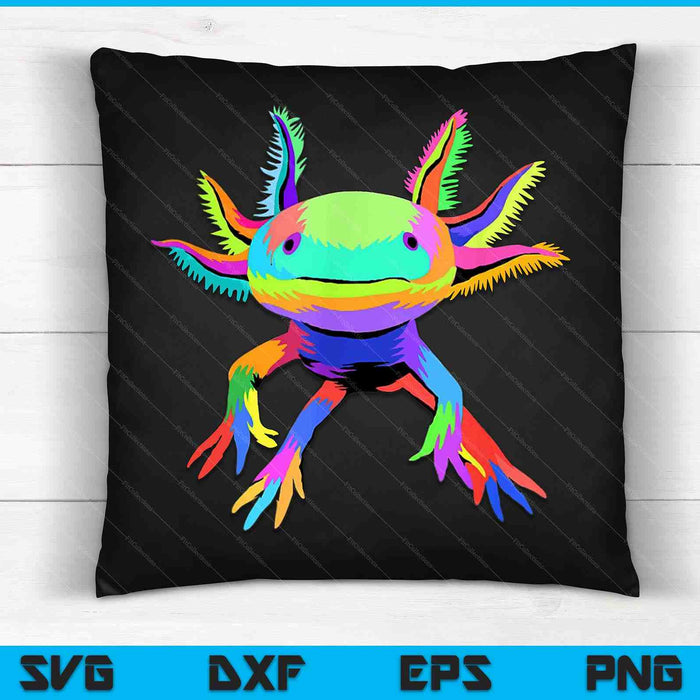 Axolotl Pop Art Axolotl Camisa Animal Axolotl Amante SVG PNG Archivo de Corte Digital Axolotl Pop Art Axolotl Camisa Animal Axolotl Amante SVG PNG Archivo de Corte Digital