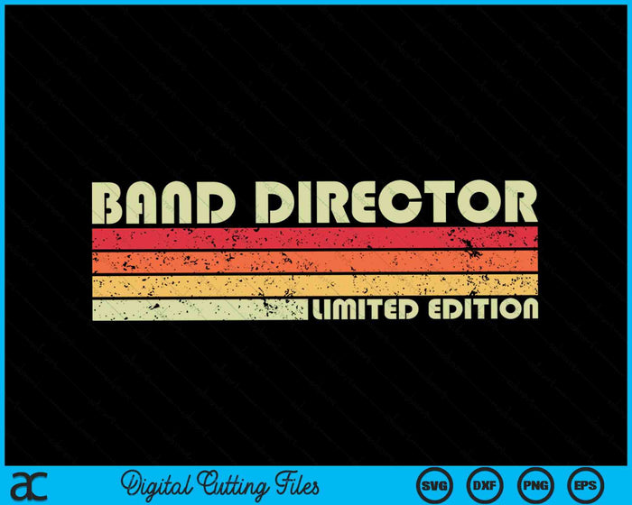 BAND DIRECTOR Funny Job Title Profession Birthday Worker SVG PNG Cutting Printable Files BAND DIRECTOR Funny Job Title Profession Birthday Worker SVG PNG Cutting Printable Files
