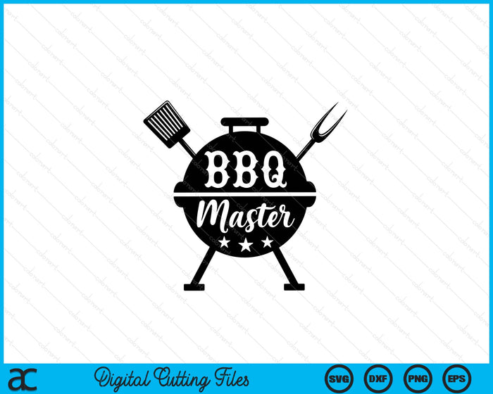 BBQ Master SVG PNG Digital Printable Files BBQ Master SVG PNG Digital Printable Files