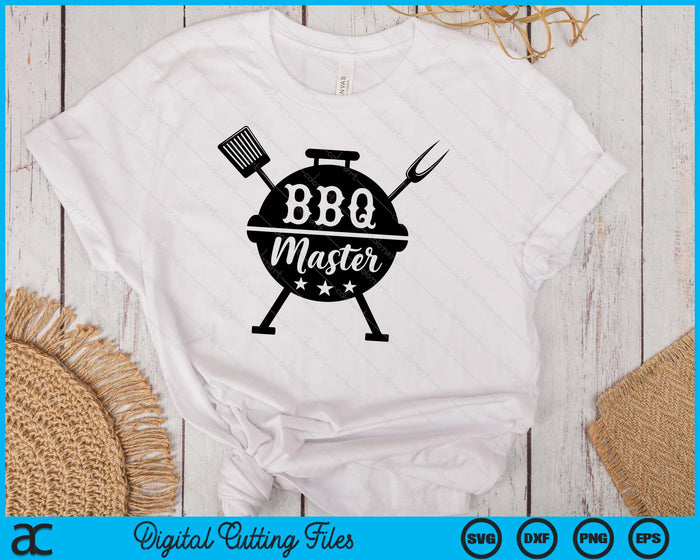BBQ Master SVG PNG Digital Printable Files BBQ Master SVG PNG Digital Printable Files