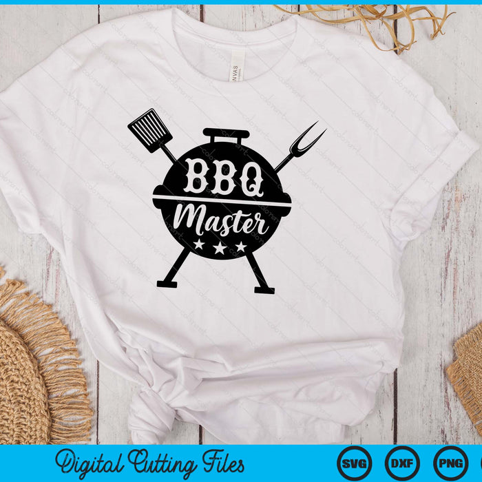 BBQ Master SVG PNG Digital Printable Files BBQ Master SVG PNG Digital Printable Files