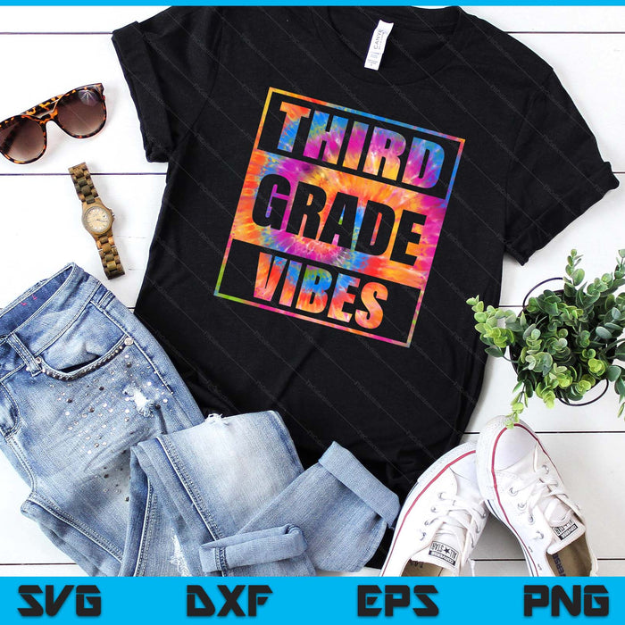 Back To School 3rd Grade Vibes Shirt First Day Teacher SVG PNG Digital Printable Files Back To School 3rd Grade Vibes Shirt First Day Teacher SVG PNG Digital Printable Files