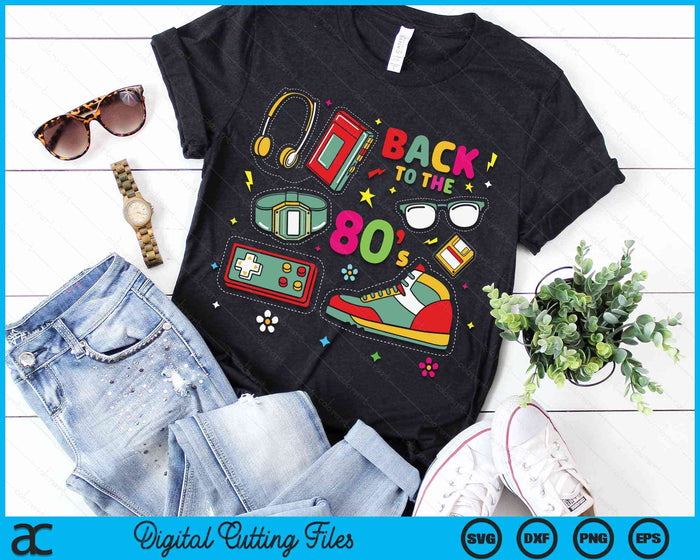Back to the 80s Best 80s Costume Theme Party Carnival SVG PNG Digital Cutting Files Back to the 80s Best 80s Costume Theme Party Carnival SVG PNG Digital Cutting Files