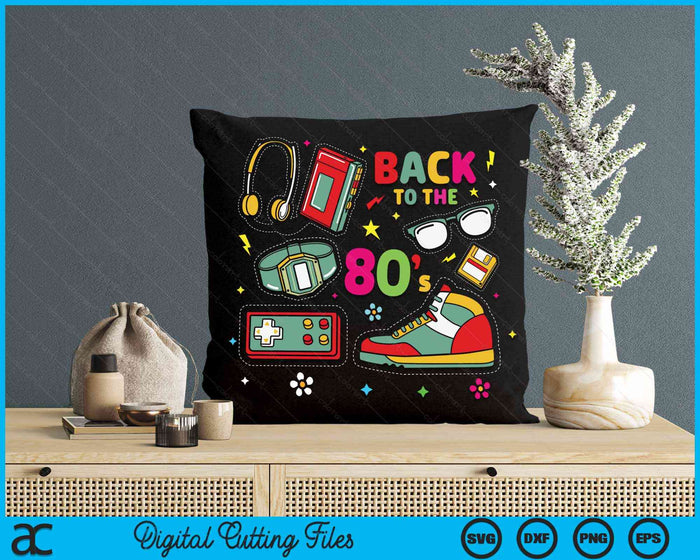 Back to the 80s Best 80s Costume Theme Party Carnival SVG PNG Digital Cutting Files Back to the 80s Best 80s Costume Theme Party Carnival SVG PNG Digital Cutting Files