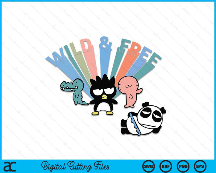 Badtz Maru Wild y archivos de corte digitales SVG PNG gratuitos Badtz Maru Wild y archivos de corte digitales SVG PNG gratuitos