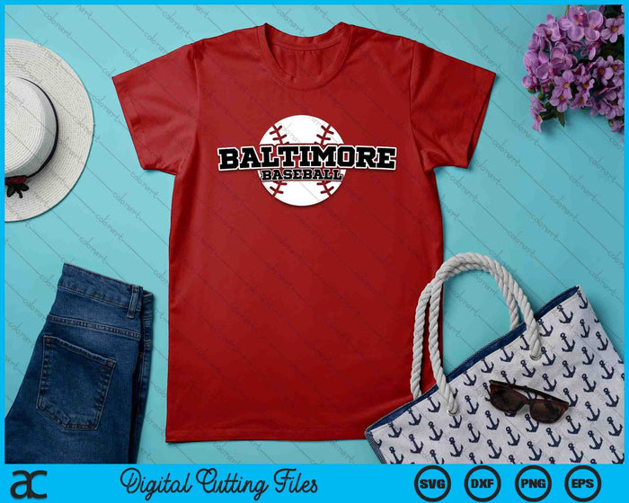 Baltimore Baseball Block Font SVG PNG Digital Cutting Files Baltimore Baseball Block Font SVG PNG Digital Cutting Files
