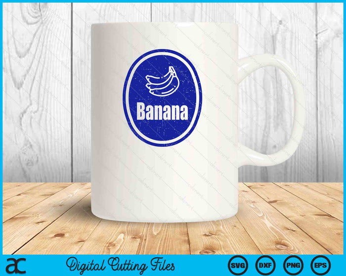 Pegatina de plátano fruta divertida Lazy DIY fácil disfraz de Halloween SVG PNG archivo de corte digital Pegatina de plátano fruta divertida Lazy DIY fácil disfraz de Halloween SVG PNG archivo de corte digital