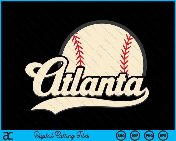 Baseball American Lover Atlanta Baseball SVG PNG Digital Cutting Files Baseball American Lover Atlanta Baseball SVG PNG Digital Cutting Files