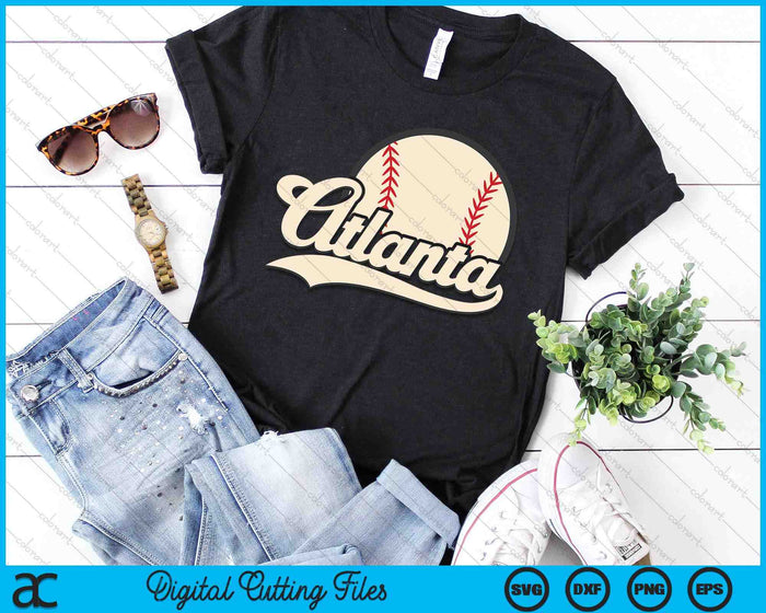 Baseball American Lover Atlanta Baseball SVG PNG Digital Cutting Files Baseball American Lover Atlanta Baseball SVG PNG Digital Cutting Files