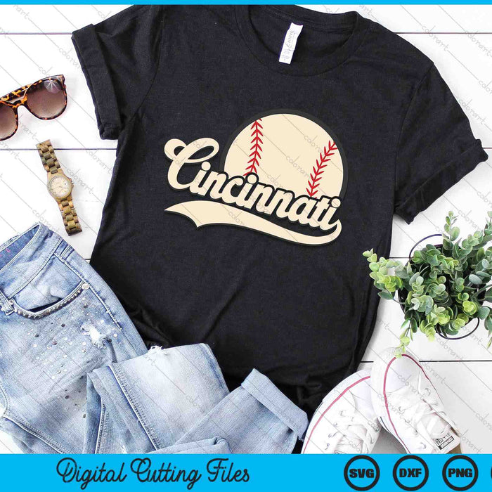Baseball American Lover Cincinnati Baseball SVG PNG Digital Cutting Files Baseball American Lover Cincinnati Baseball SVG PNG Digital Cutting Files
