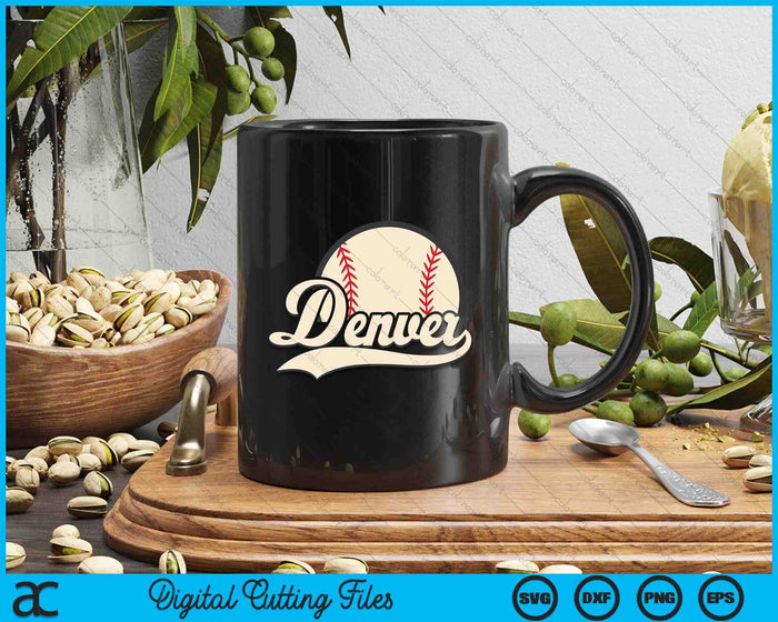 Baseball American Lover Denver Baseball SVG PNG Digital Cutting Files Baseball American Lover Denver Baseball SVG PNG Digital Cutting Files