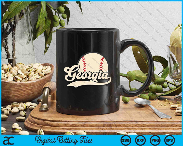Baseball American Lover Georgia Baseball SVG PNG Digital Cutting Files Baseball American Lover Georgia Baseball SVG PNG Digital Cutting Files
