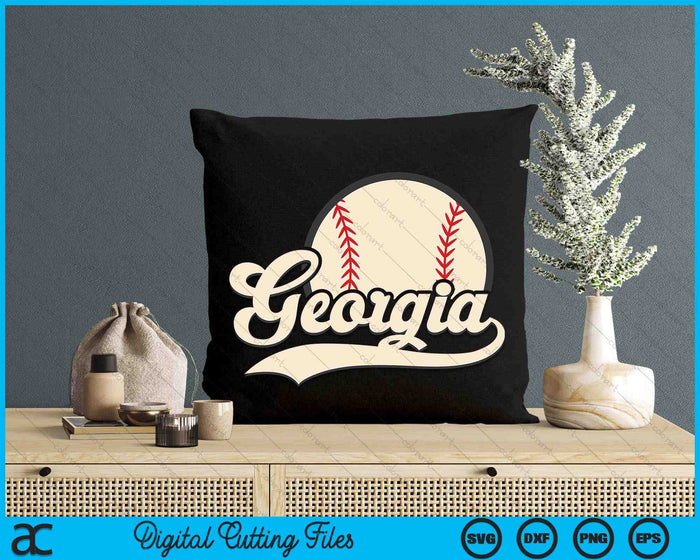 Baseball American Lover Georgia Baseball SVG PNG Digital Cutting Files Baseball American Lover Georgia Baseball SVG PNG Digital Cutting Files