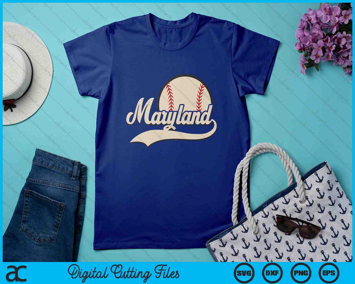 Baseball American Lover Maryland Baseball SVG PNG Digital Cutting Files Baseball American Lover Maryland Baseball SVG PNG Digital Cutting Files