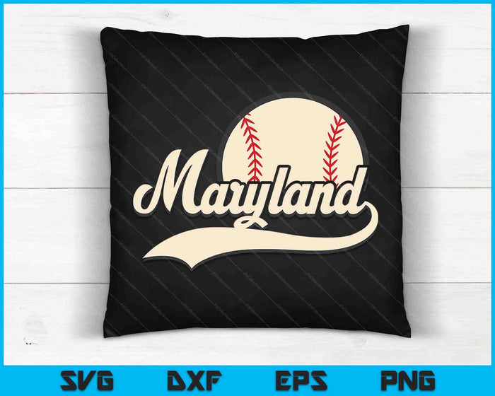 Baseball American Lover Maryland Baseball SVG PNG Digital Cutting Files Baseball American Lover Maryland Baseball SVG PNG Digital Cutting Files