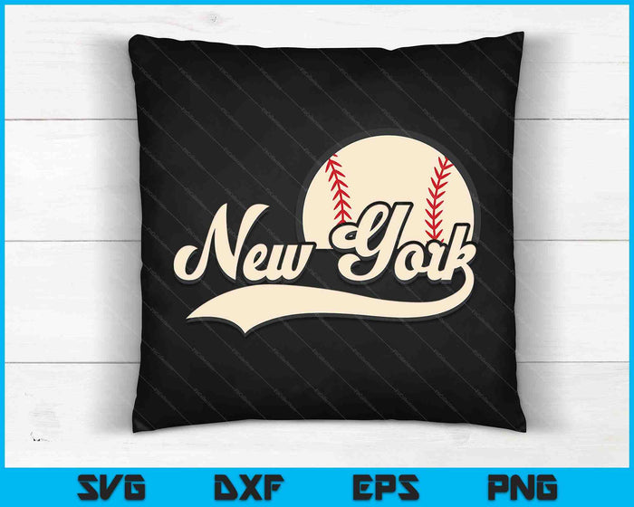 Baseball American Lover New York Baseball SVG PNG Digital Cutting Files