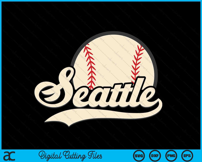 Baseball American Lover Seattle Baseball SVG PNG Digital Cutting Files Baseball American Lover Seattle Baseball SVG PNG Digital Cutting Files