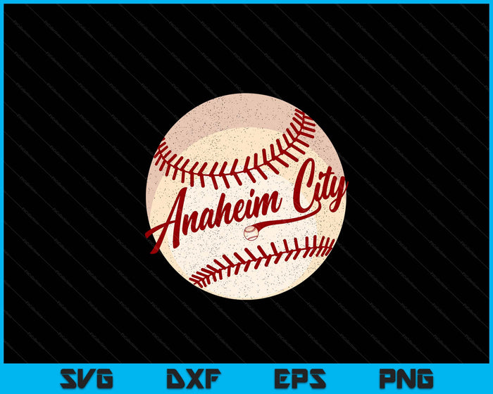 Baseball Anaheim City Love Blue Color Royal National Pastime SVG PNG Cutting Printable Files Baseball Anaheim City Love Blue Color Royal National Pastime SVG PNG Cutting Printable Files