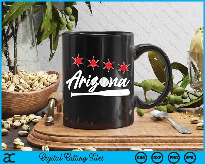 Honkbal Arizona minnaar schattige Arizona honkbalknuppel Amerikaanse SVG PNG digitale snijbestanden  Honkbal Arizona minnaar schattige Arizona honkbalknuppel Amerikaanse SVG PNG digitale snijbestanden