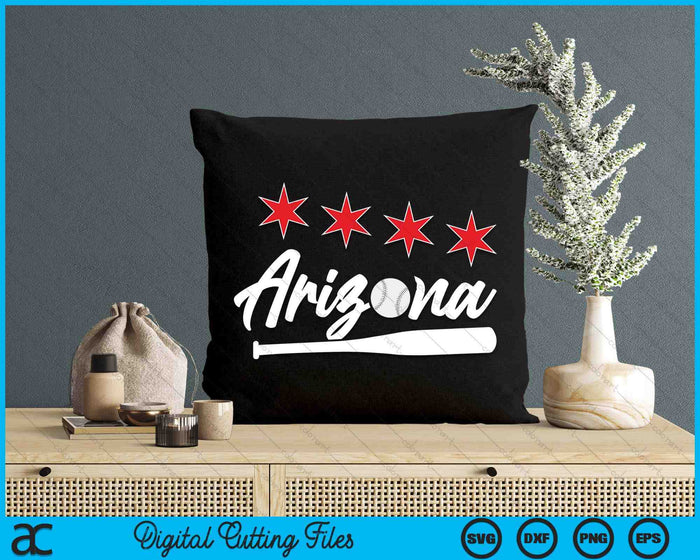 Honkbal Arizona minnaar schattige Arizona honkbalknuppel Amerikaanse SVG PNG digitale snijbestanden  Honkbal Arizona minnaar schattige Arizona honkbalknuppel Amerikaanse SVG PNG digitale snijbestanden