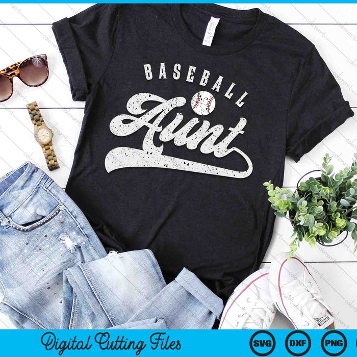 Baseball Aunt SVG PNG Digital Printable Files Baseball Aunt SVG PNG Digital Printable Files