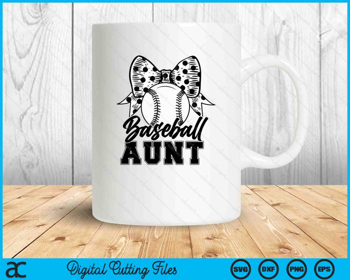 Baseball Aunt Game Day Mother's Day SVG PNG Digital Printable Files Baseball Aunt Game Day Mother's Day SVG PNG Digital Printable Files