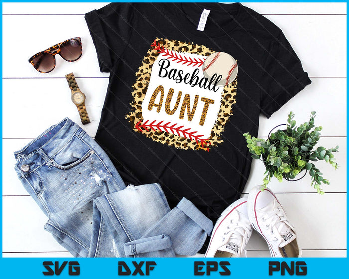 Baseball Aunt Leopard Baseball Aunt For Mother's Day SVG PNG Digital Cutting Files Baseball Aunt Leopard Baseball Aunt For Mother's Day SVG PNG Digital Cutting Files