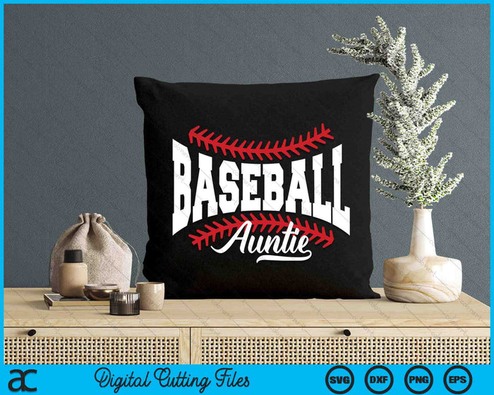 Baseball Auntie SVG PNG Cutting Printable Files Baseball Auntie SVG PNG Cutting Printable Files