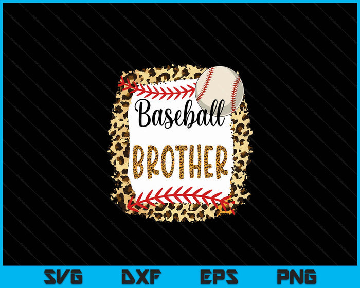 Baseball Brother Leopard Baseball Brother For Father's Day SVG PNG Digital Cutting Files Baseball Brother Leopard Baseball Brother For Father's Day SVG PNG Digital Cutting Files